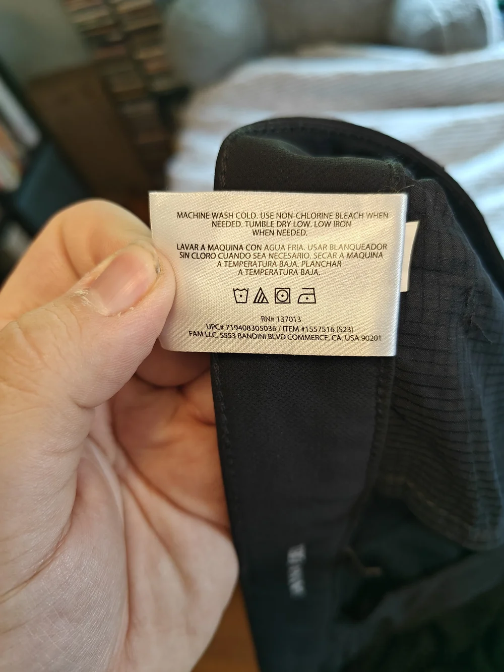 Banana Republic Mens Black Performance Tech Chinos 40x30 (Fits 40x27)